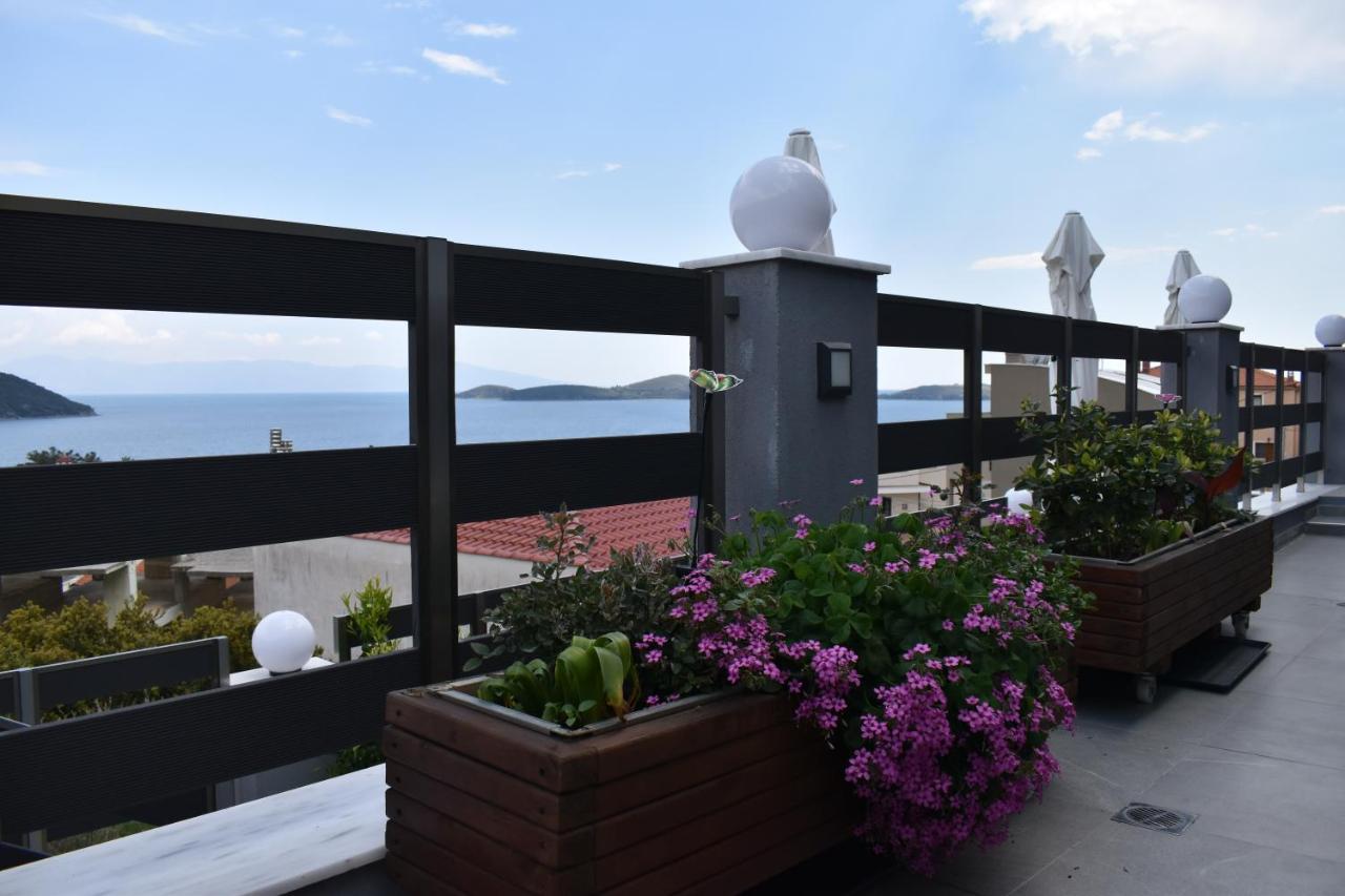 Relaxo Maisonette Rhodi Néa Péramos エクステリア 写真